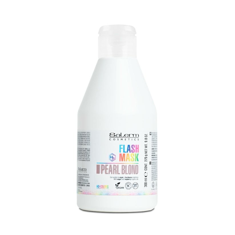 Salerm Flash Mask farbiaca maska PEARL BLOND 300 ml
