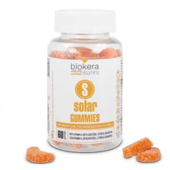 Salerm Biokera Gummies gumové vitamíny pred opalovaním 150 g