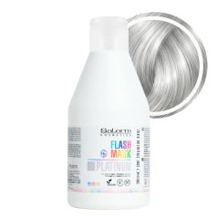 Salerm Flash Mask farbiaca maska PLATINOVÁ 300 ml