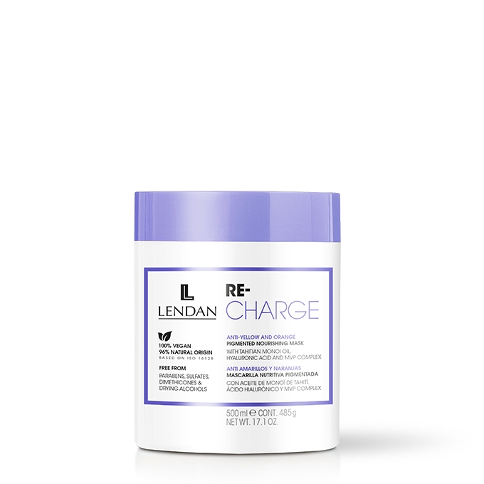 Lendan Re-Charge pigmentová maska pre blond vlasy 500 ml