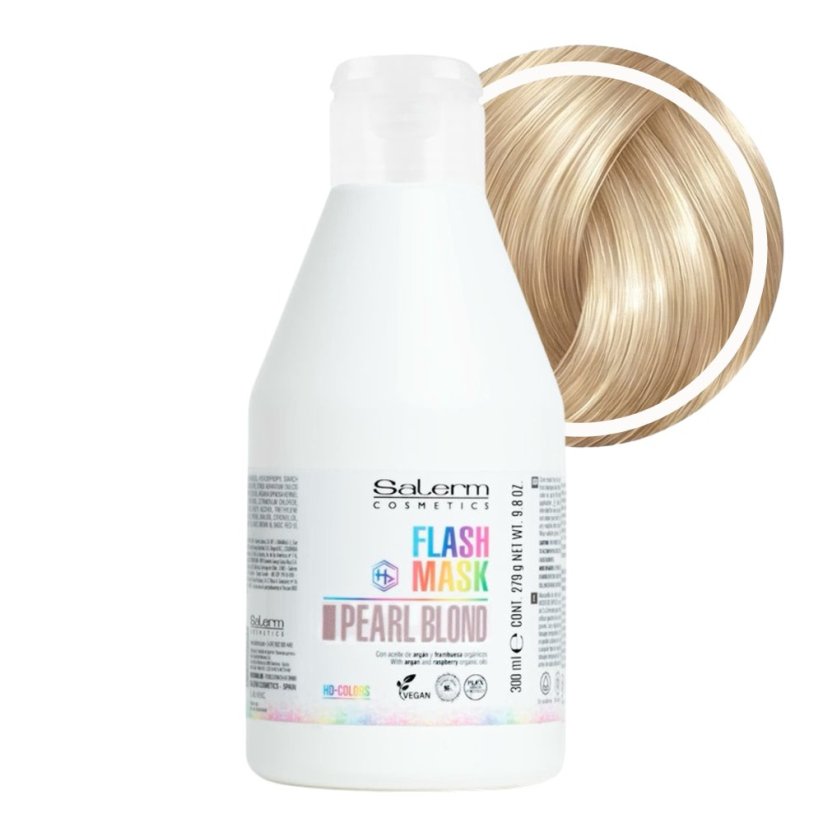 Salerm Flash Mask farbiaca maska PEARL BLOND 300 ml
