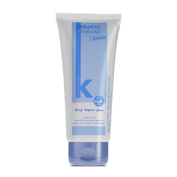 Maska na vlasy Salerm Keratín Shot Deep Impact Plus 200 ml