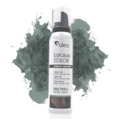 Alea Espuma Color farebná tužiaca pena na vlasy ŠEDÁ PERLA 150 ml