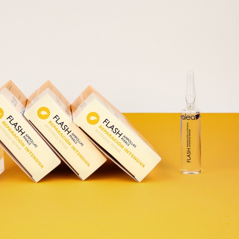 Alea Flash ampulky pre okamžitú obnovu vlasov 3 x 15 ml