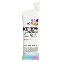 Salerm Flash Mask farbiaca maska DEEP BROWN 60 ml