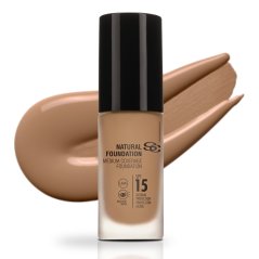 Salerm Beauty Line Natural Foundation stredne krycí make-up F30 30 ml