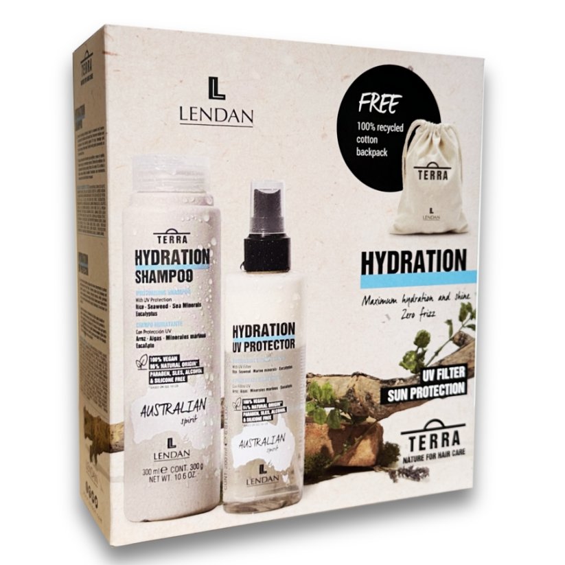 Lendan Terra Hydration kozmetická sada na hydratáciu vlasov