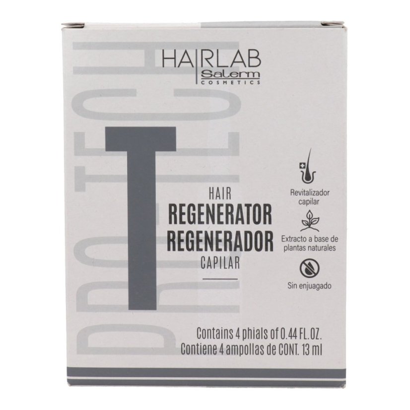 Salerm HAIR LAB energizujúca ampulka proti padaniu vlasov 4 x 13ml