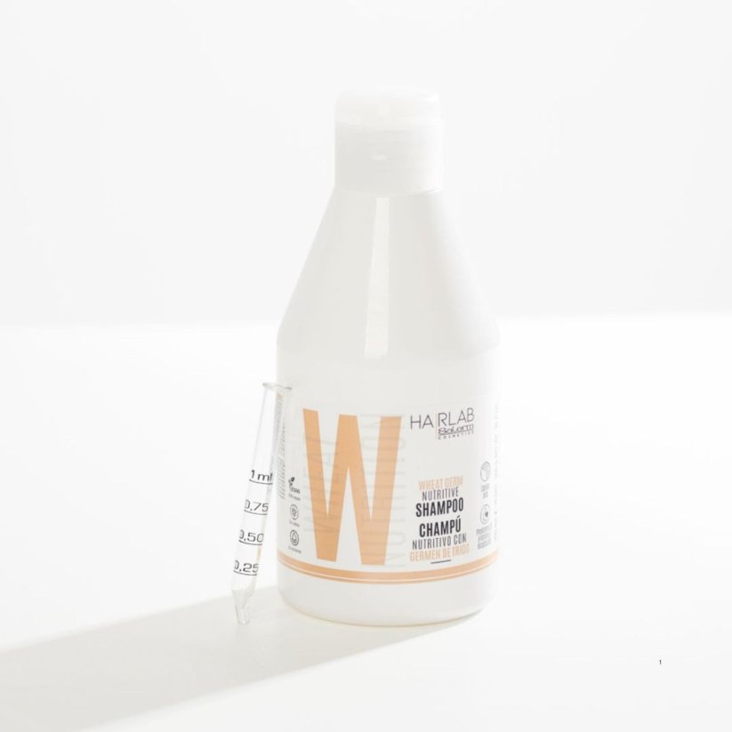 Salerm WHEAT NUTRITION vyživujúci šampón pre suché vlasy 300 ml