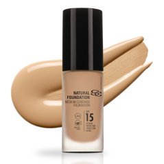 Salerm Beauty Line Natural Foundation stredne krycí make-up F20 30 ml