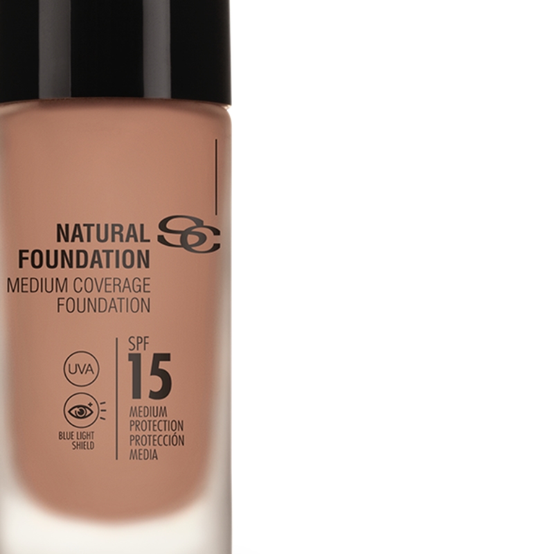 Salerm Beauty Line Natural Foundation stredne krycí make-up F40 30 ml
