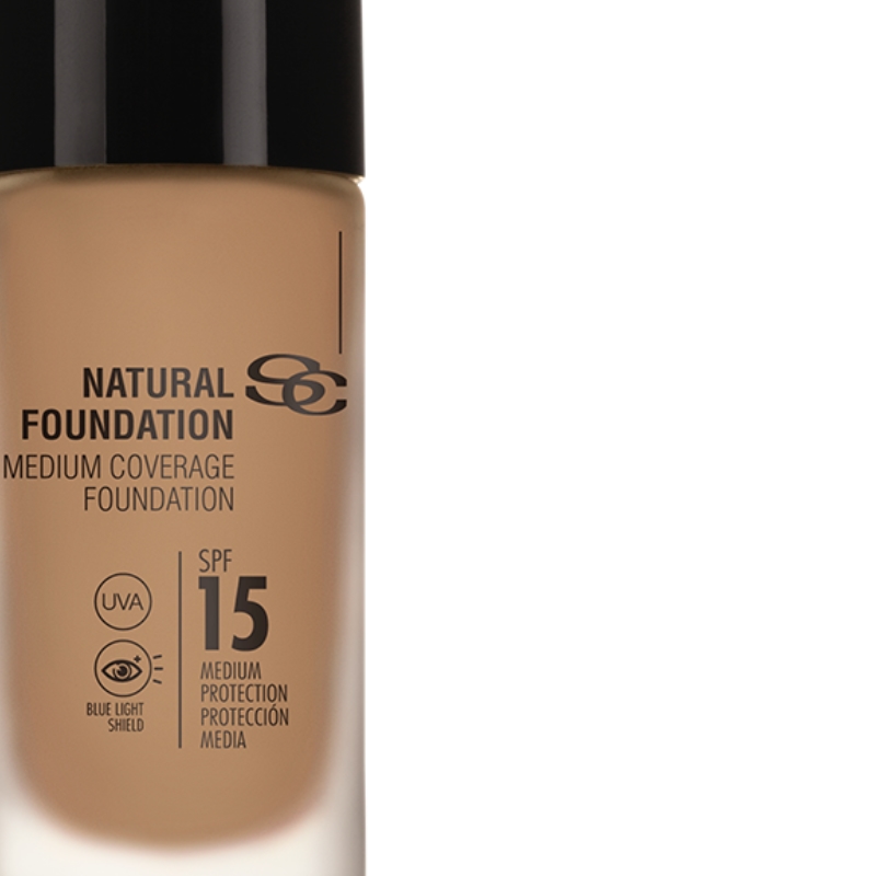 Salerm Beauty Line Natural Foundation stredne krycí make-up F30 30 ml