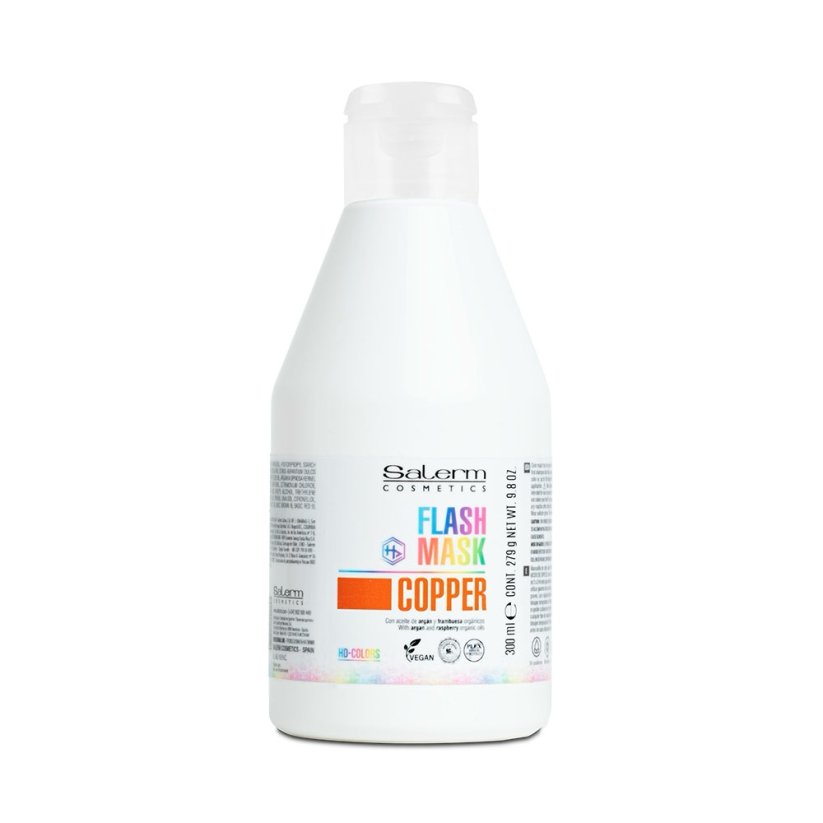 Salerm Flash Mask farbiaca maska COPPER 300 ml