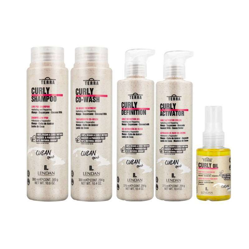 Lendan Terra Curly šampón na vlnité vlasy 1000 ml