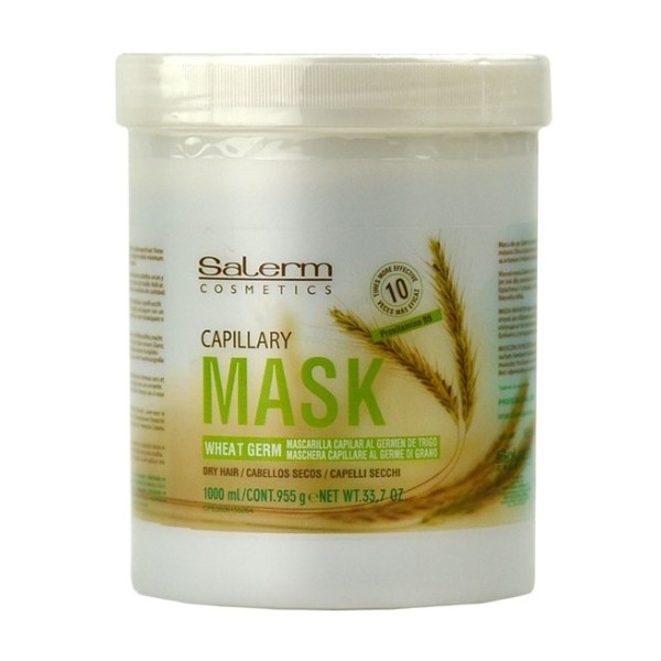 Salerm maska na vlasy z obilných klíčkov pšenice - Balenie: 1000 ml