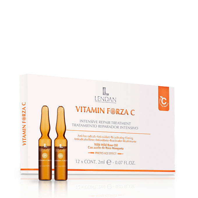 Lendan Vitamín Forza C intenzívna pleťová starostlivosť v ampulke 12 x 2 ml