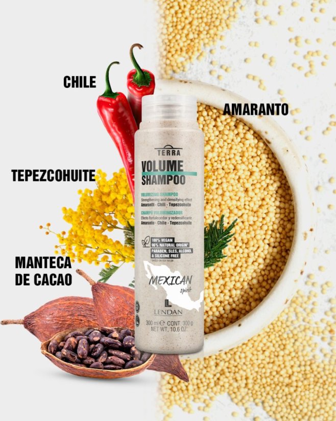 Lendan Terra Volume šampón pre objem vlasov 300 ml