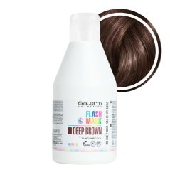 Salerm Flash Mask farbiaca maska DEEP BROWN 300 ml