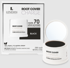 Lendan Root Cover púder na zakrytie odrastov a šedín BLACK 4 g
