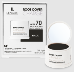 Lendan Root Cover púder na zakrytie odrastov a šedín BLACK 4 g