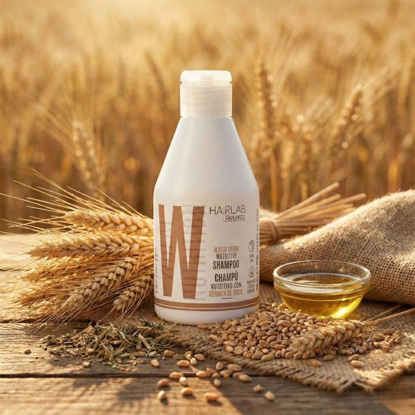 Salerm WHEAT NUTRITION vyživujúci šampón pre suché vlasy 300 ml